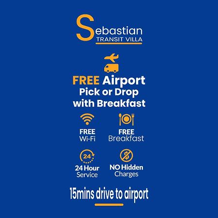 Sebastian Transit Villa With Free Shuttle Service To Airport Kotugoda Zewnętrze zdjęcie